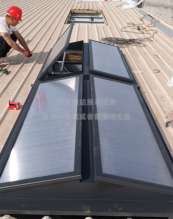 兰州王老吉生产车间康乐排烟天窗