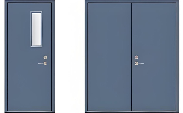 康乐钢制防火门