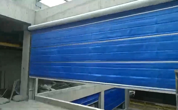 大型物流园区完成康乐防火门整体安装工程